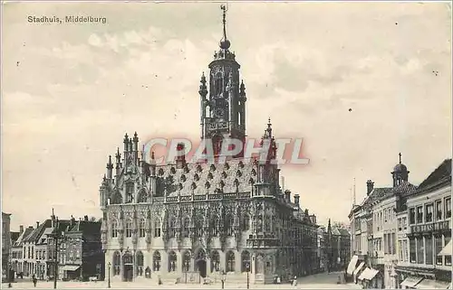 Cartes postales Stadhuis middelburg