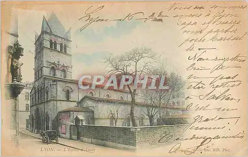 Cartes postales Lyon l'eglise d'Arnay