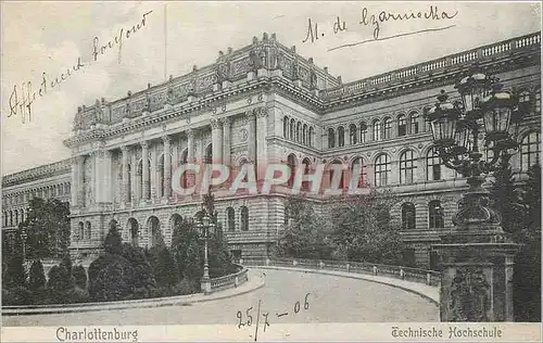 Cartes postales Charlottenburg technische Hochschule