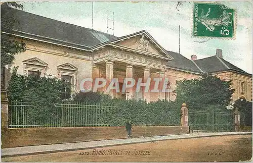 Cartes postales Blois palais de justice