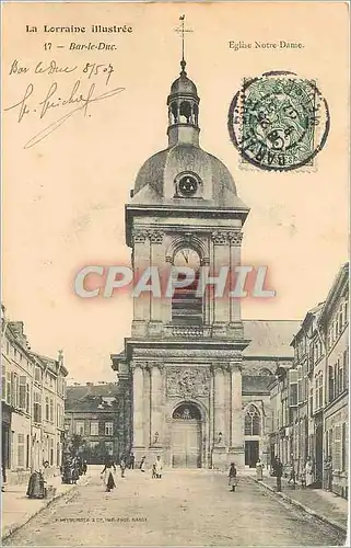 Cartes postales Bar le Duc eglise Notre-Dame
