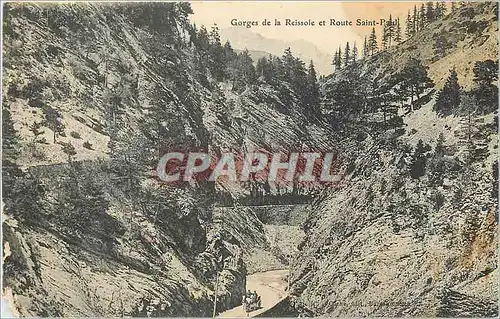 Cartes postales Gorges de la Reisole et route Saint-Paul