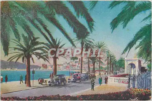 Ansichtskarte AK Cannes un coin de la Croisette