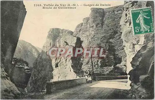 Cartes postales Vall�e du Var Gorges de Daluis