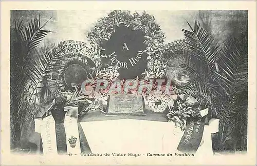 Cartes postales Tombeau de Victor Hugo caveau du Pantheon