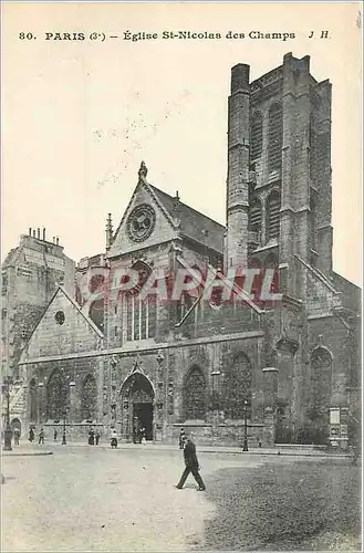 Ansichtskarte AK Paris eglise St-Nicolas des Champs