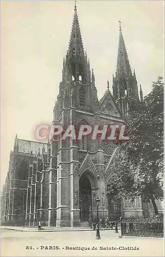 Ansichtskarte AK Paris Basilique de Sainte-Clotilde