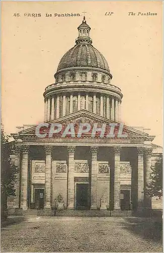 Cartes postales Paris Le Pantheon