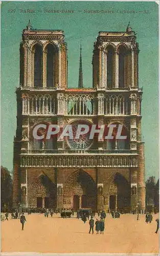 Cartes postales Paris Notre Dame