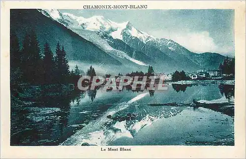 Cartes postales Chamonix Mont-Blanc le Mont Blanc