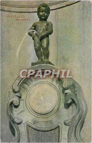 Cartes postales BRUXELLES Manneken Pis