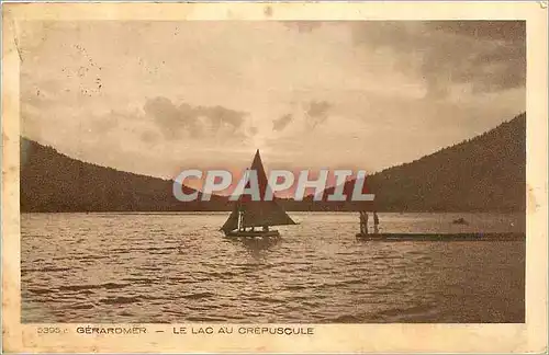 Cartes postales GERARDMER - LE LAC AU CREPUSCULE