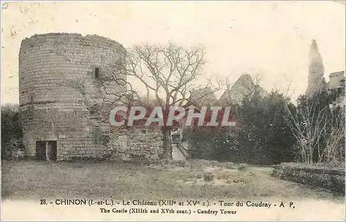 Ansichtskarte AK Le Ch�teau - Tour du Coudray