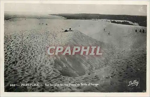 Cartes postales Pilat Plage Sur les plus hautes Dunes de Sable d'Europe