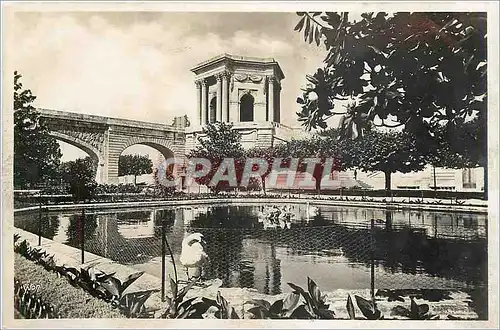 Cartes postales Montpellier Herault Jardin du Peyrou Le Chateau d'Eau et l'Aqueduc Saint Clement