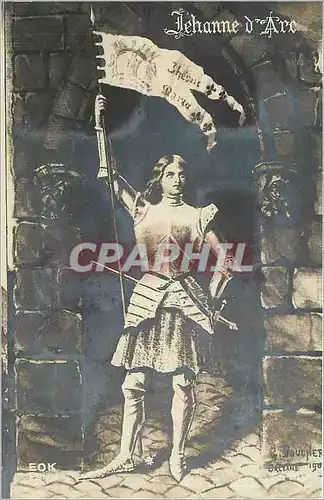 Cartes postales Jehanne d'Arc