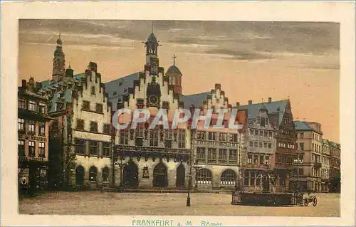 Cartes postales Frankfurt aM Romer