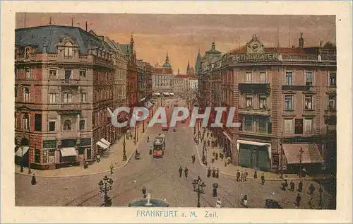 Cartes postales Frankfurt aM Zeil