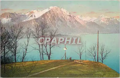 Cartes postales Montagnes de la Savoie prises de Territel