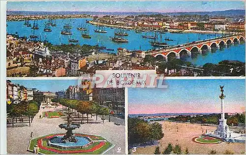 Cartes postales Souvenir de Bordeaux