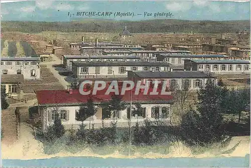 Cartes postales Bitche Camp Moselle Vue generale Militaria