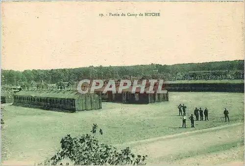 Cartes postales Partie du Camp de Bitche Militaria