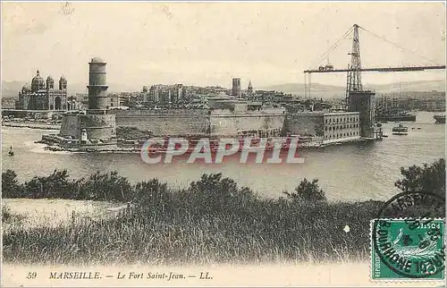 Cartes postales Marseille Le Fort Saint Jean