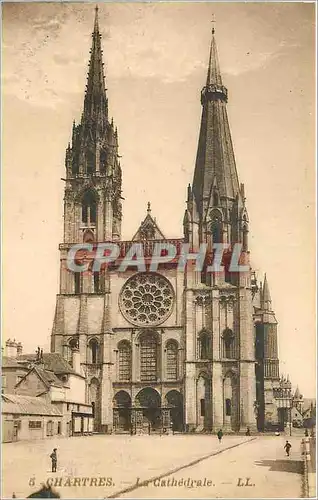 Cartes postales Chartres La Cathedrale