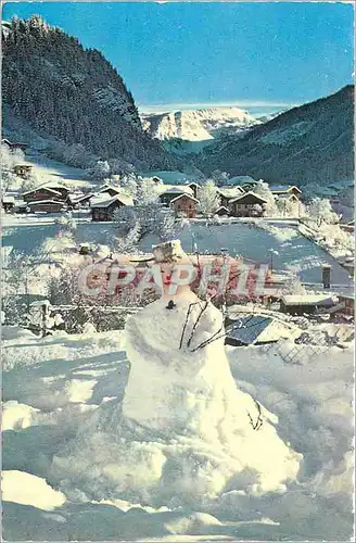 Moderne Karte Morzine Haute Savoie Les Joies de la Neige