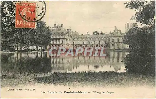 Cartes postales Palais de Fontainebleau L'Etand des Carpes