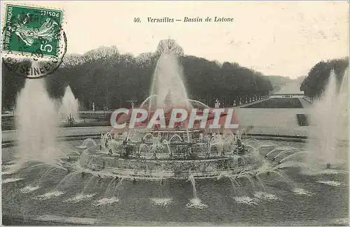 Cartes postales Versailles Bassin de Latone