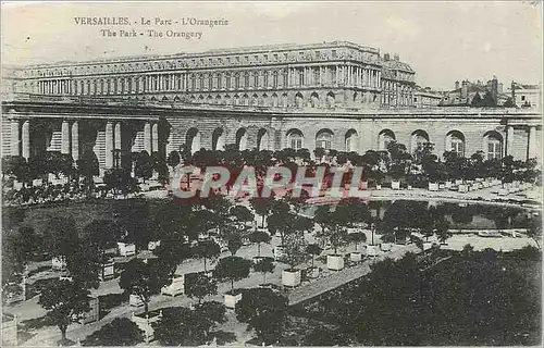 Cartes postales Versailles Le Parc L'Orangerie