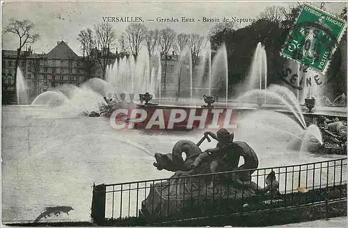 Ansichtskarte AK Versailles Grandes Eaux Bassin de Neptune