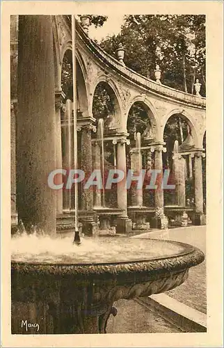 Ansichtskarte AK Versailles La Colonnade ceuvre de Mansart Vasques et jets d'eau