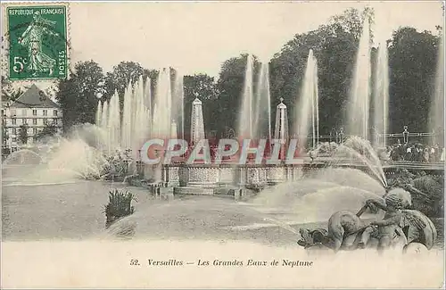 Ansichtskarte AK Versailles Les Grandes Eaux de Neptune