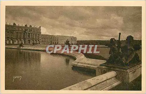 Ansichtskarte AK Versailles Les Parterres d'Eau The Water Mirror