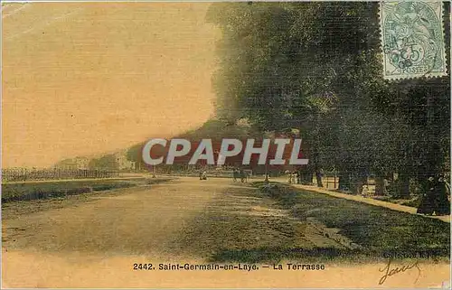 Cartes postales Saint Germain en Laye La Terrasse (carte toil�e)