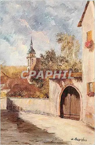 Cartes postales Ruelle d'Andlau Eglise Saints Pierre et Paul G Scarabin