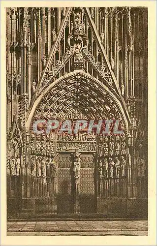Cartes postales Strasbourg Cathedrale Le Grand Portail