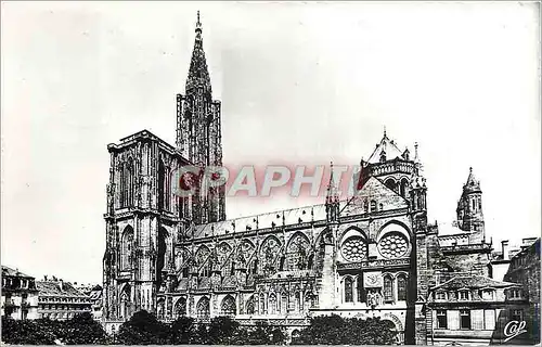 Cartes postales moderne Strasbourg La Cathedrale Cote Sud
