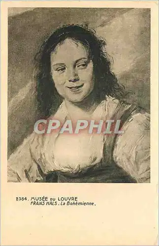 Ansichtskarte AK Musee du Louvre Frans Hals La Bohemienne