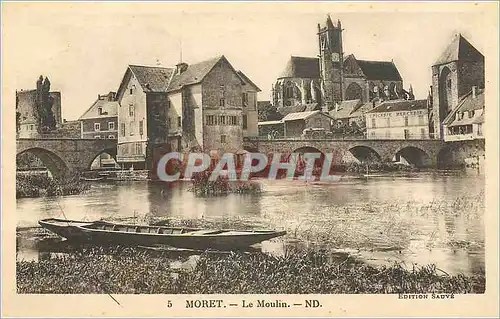 Cartes postales Moret Le Moulin