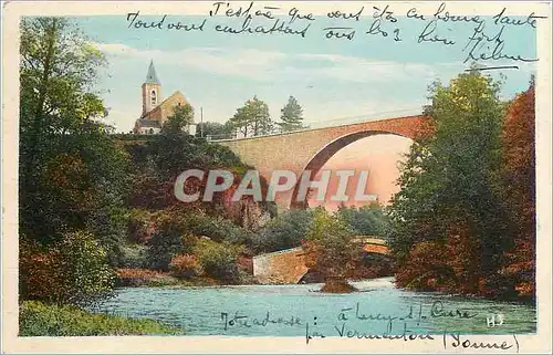 Cartes postales Pierre Perthuis Yonne Les deux Ponts