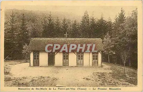 Cartes postales Monastere de Ste Marie de La Pierre qui Vire Yonne Le Premier Monastere