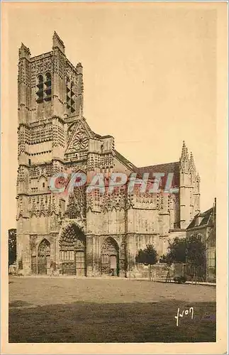 Ansichtskarte AK Auxerre Yonne La Cathedrale Saint Etienne