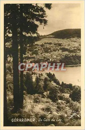 Cartes postales Gerardmer Un Coin du Lac