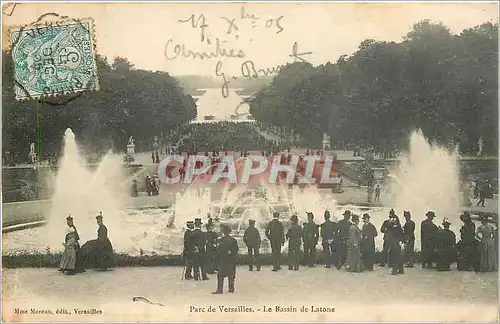 Cartes postales Parc de Versailles Le Bassin de Latone