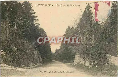 Cartes postales Hauteville L'Entree du Col de la Lebre