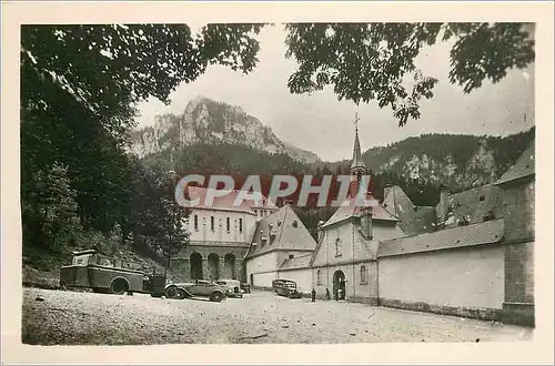 Cartes postales En Chartreuse Entree du Monastere de la Grande Chartreuse et cretes du Grand Som