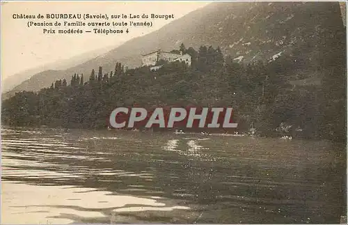 Cartes postales Chateau de Bordeau Savoie sur le Lac du Bourget
